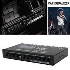 7 Band Car Equalizer Audio EQ Tuning Parametric Amplifier Graphic Equalizer M4F6