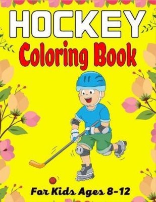 Mnktn Publication HOCKEY Coloring Book For Kids Ages 8-1 (Paperback) (UK IMPORT)