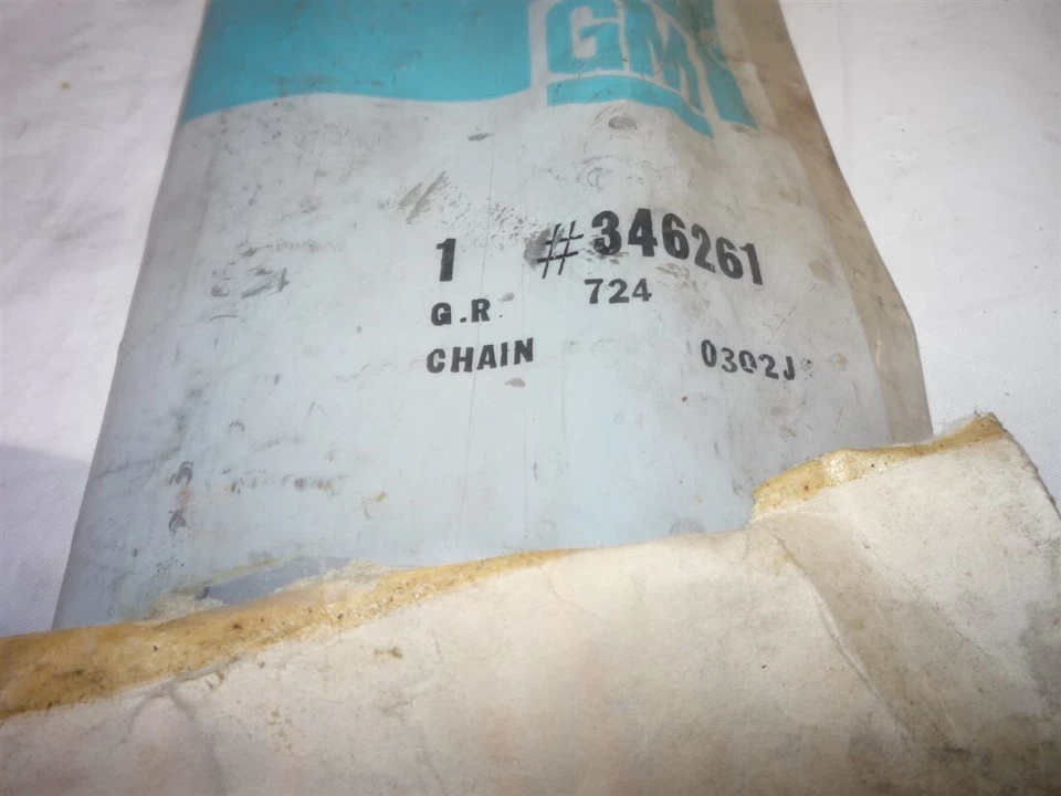 1955-66 Chevrolet Chevelle Corvette Nova V8 nos timing chain nos 346261 - Image 2 of 2