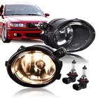 Fit For BMW 01-06 E46 3 Series M3 01-03 E39 Bumper Fog Light Clear Lens Lamp 
