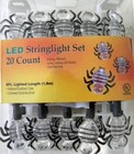 20cnt SPIDER LED Halloween Lights 