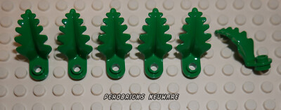 LEGO 6x Plants Fern Grass Green #2682 NEW PRODUCT