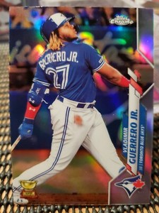 2020 Topps Chrome #133 Vladimir Guerrero Jr. Rookie Cup Refractor Toronto