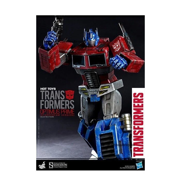 TRANSFORMERS - Optimus Prime Starscream Version Action Figure 12" Hot Toys - Immagine 3 di 4