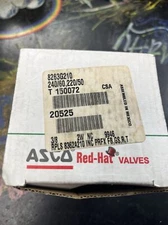 ASCO Red Hat 8263G210 Solenoid Valve 120 Volts 3/8" 2W  NEW