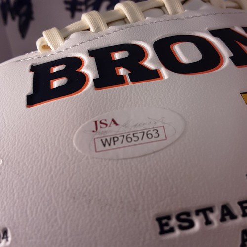 Aqib Talib Authentic Signed Football Autographed JSA - Picture 4 of 5