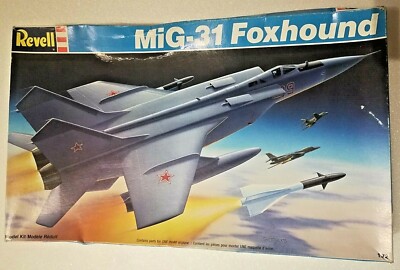 Mig-31 Foxhound 1/72 Revell Scaled Model Sealed w/ Building Manual