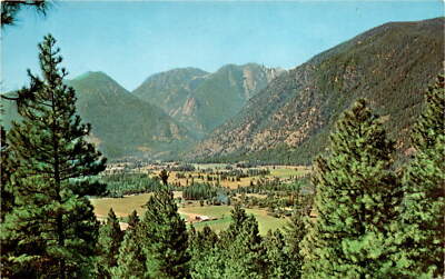 CASCADE MOUNTAINS, Mountain Home Road, Icicle Canyon, Leavenworth, Postcard