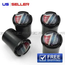 VALVE STEM CAPS WHEEL TIRE BLACK - US SELLER VT28