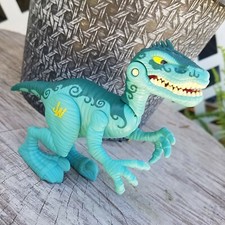 Velociraptor Dinosaur JURASSIC WORLD PlaySkool Heroes 2015 Hasbro figure dino JW