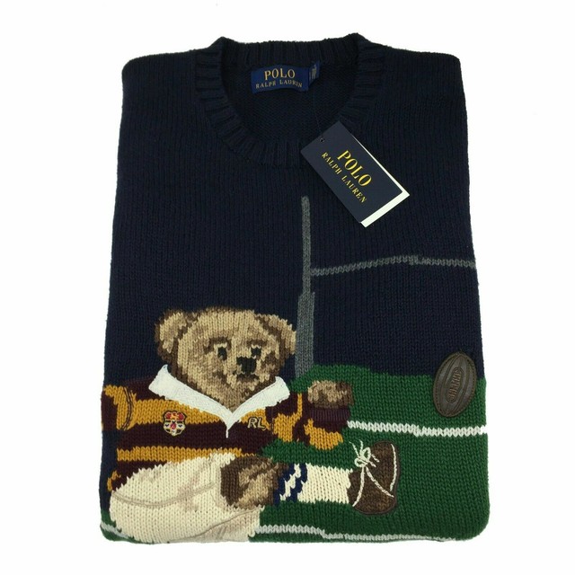rugby bear sweater