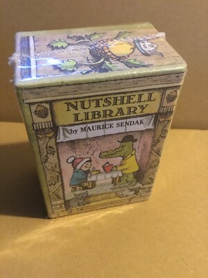 Nutshell Library by Maurice Sendak-Sealed Set- Four Winky Little Books