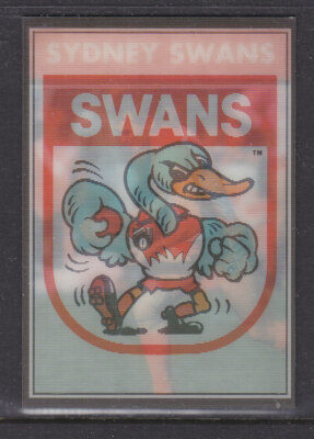 AFL  SYDNEY SWANS 3d CARD BARRY MITCHELL