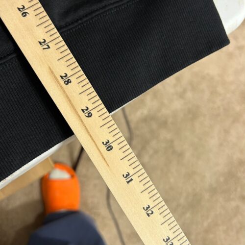 DE COLECCIÓN Y2K | Avirex Bordado Negro Cremallera Sudadera con Capucha Clásicos Originales Nueva York - Imagen 9 de 9