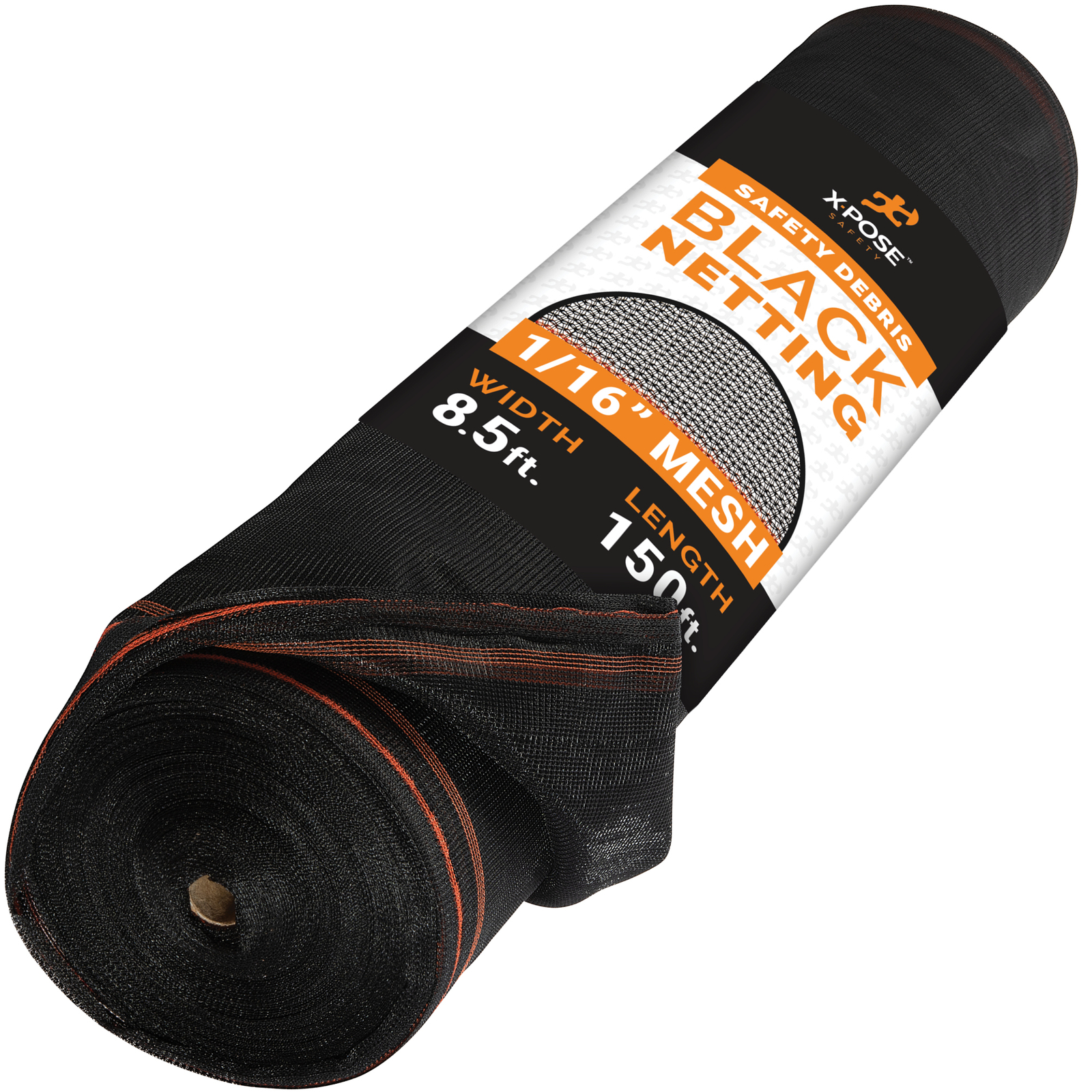 Construction Safety Debris Netting - 8.5 Ft x 150 Ft Scaffold Net Enclosure