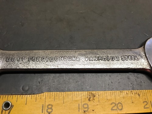 De colección Armstrong Vanadium 1729 1/2” X 7/16” ¡Llave Doble OpenEnd! TAPA SAE Talla - Imagen 3 de 10