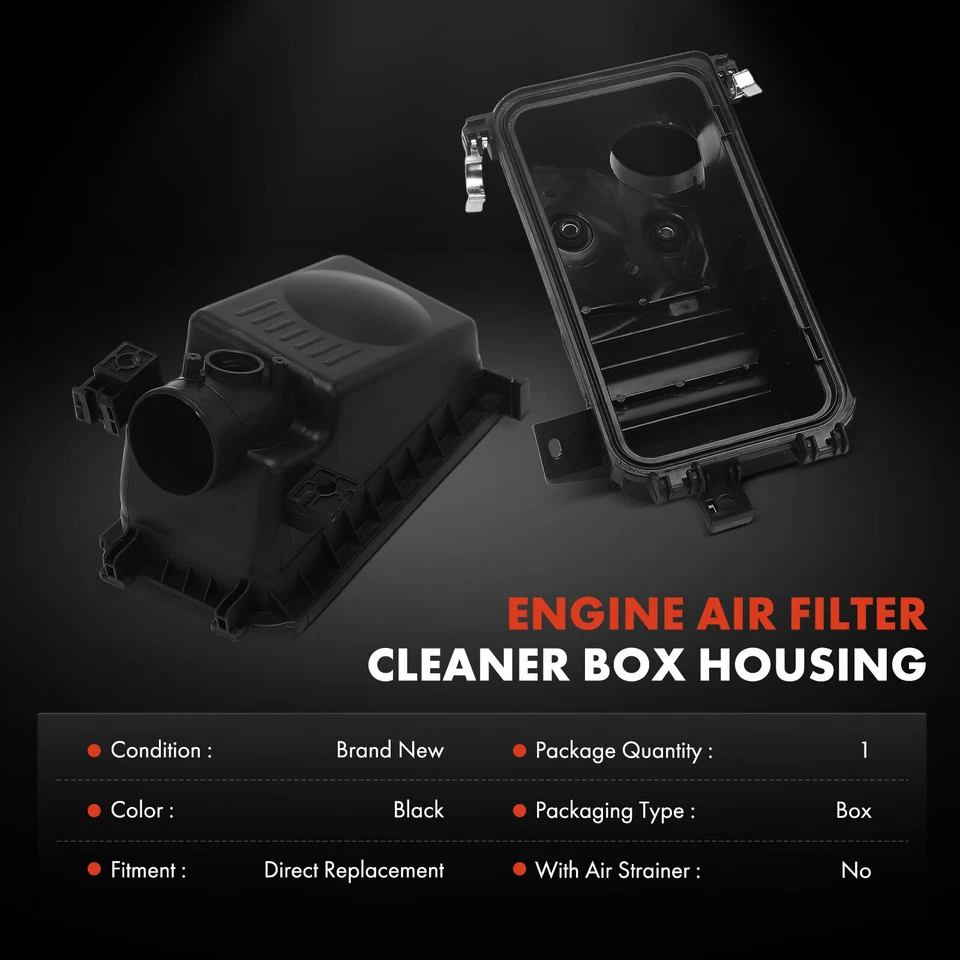 Carcasa de caja de filtro de filtro de aire para Toyota Corolla Matrix Pontiac Vibe 2003-2008 Foto 2 de 4