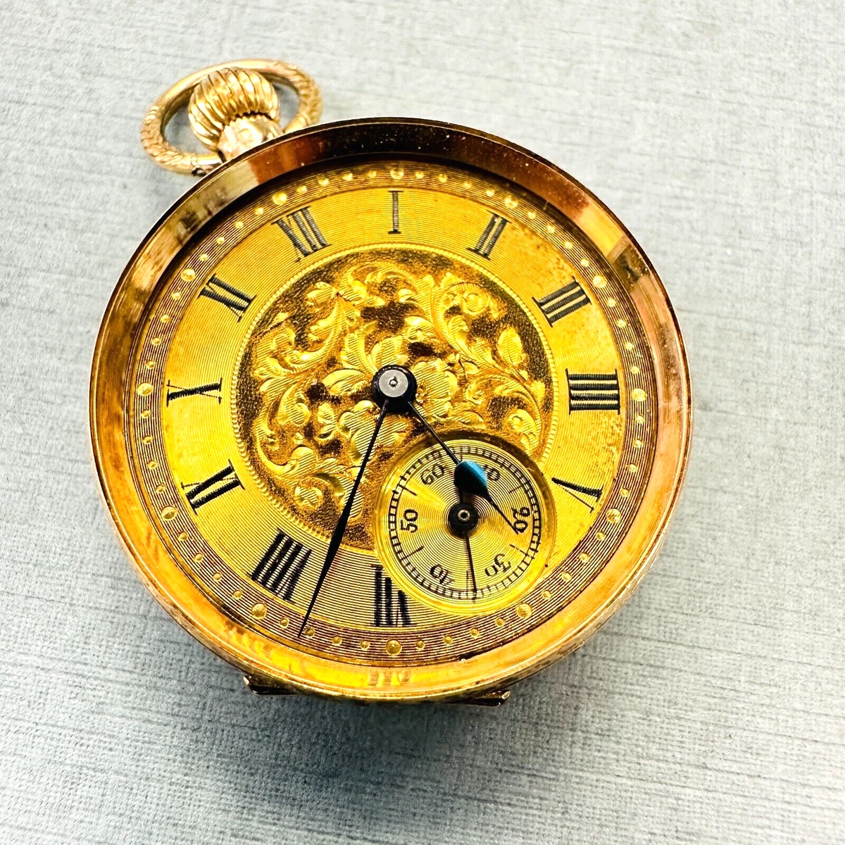 Personalized skeleton 2025 pocket watch
