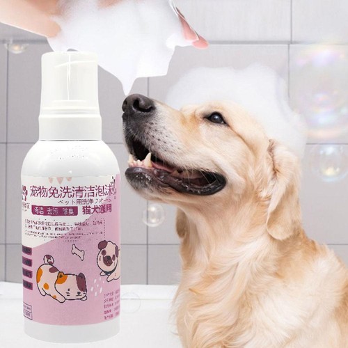 500 ml Mascotas Limpieza en Seco Burbuja Perro Gato Conejo Espuma Sin Lavado g5jd X888 GTR8 - Imagen 6 de 10