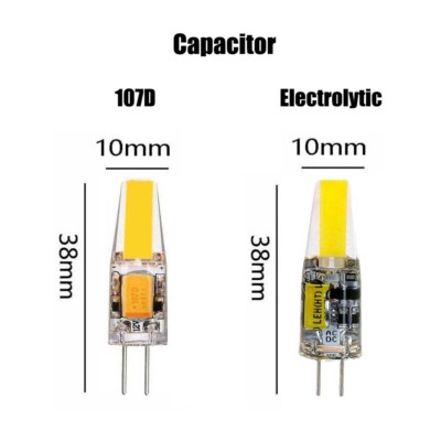 Dimmable G4 LED 1505 COB Light Bulbs Capsule AC /DC 12V 6W Replace Halogen Lamp