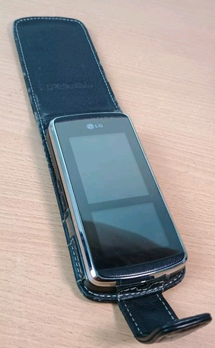 LG Mobile Phone Slider Black KF600 Orange Network - Picture 11 of 12