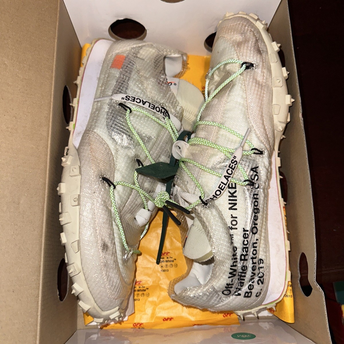 waffle racer off white outfit