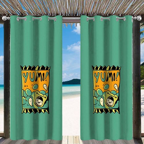 3D Modern Personalized Series Printed Bedroom Living Room Sunshade Curtains - Picture 19 of 19