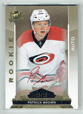 14-15 UD The Cup Patrick Brown 10/10 Last Card Gold Spectrum Rookie Auto