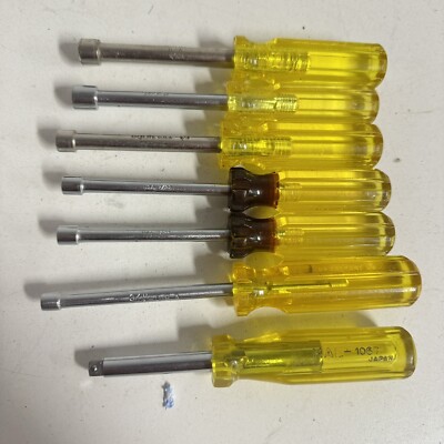 7-Piece Amalite Nut Driver Set (1-3/16) (2-7/32) (1/4) (5/16) (11/32) (socket)
