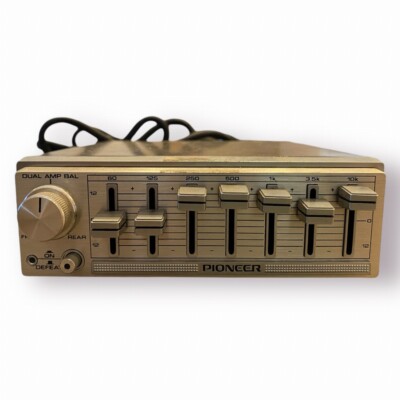 Pioneer CD-5 グラフィックイコライザー PIONEER CD-5 Lonesome Carboy Component CAR STEREO EQUALIZER