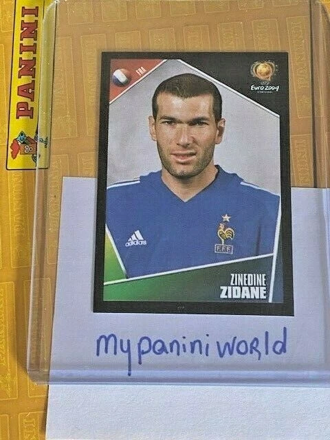 EURO 2024 TOPPS sticker zinédine zidane EUR 1,00 - PicClick DE