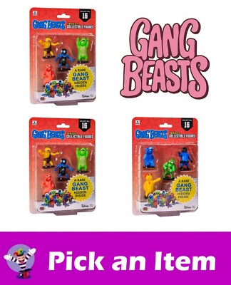 Toikido Gang Beasts Actionfigur Spielzeug. 2,5 Zoll Kinderspielzeug. Sammlersets