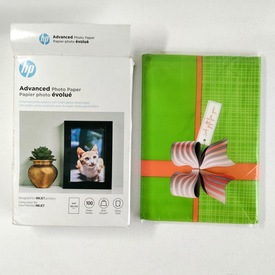 HP Advanced Photo Paper Glossy 4''x6'' Plus More for Ink Jet Printers 110pcs Total
