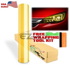 Gloss Headlight Protection Film Tint Taillight Fog Side Marker Lights Vinyl Wrap
