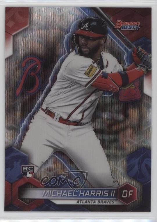 2023 Bowman's Best Wave Refractor Michael Harris II #27 Rookie RC 0iy4