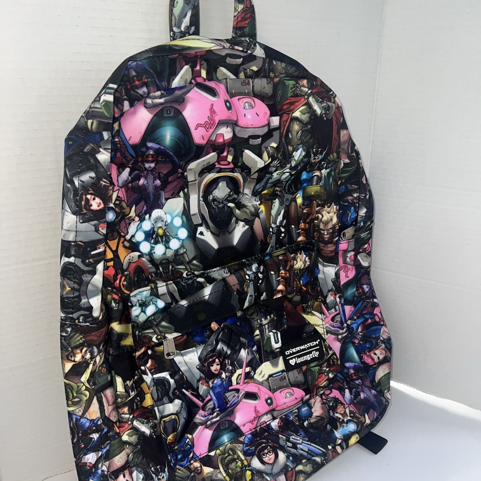 Loungefly Backpack Overwatch Character Collage Al… - image 5