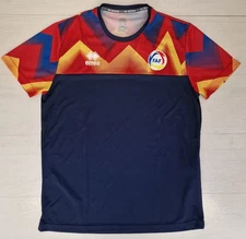 10716 Errea Andorra Nazionale Calcio Players Jersey Brandon FAF LT1