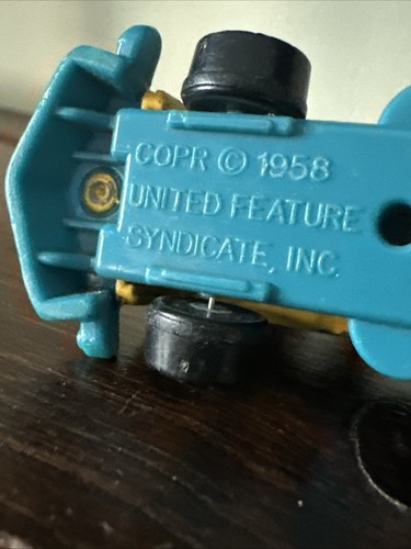 Vintage Aviva 1958 Snoopy On Train Made In Japan - Picture 7 of 9