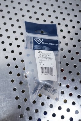 (Qty 5) T&S Brass Rosespray Outlet, 55/64-27Un Female Threads, 2.2 GPM B-0103-01