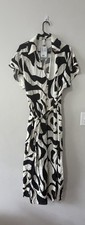 H&M Women’s Black And White Dress NWT Size M