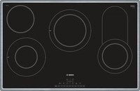 Bosch PKC845FP1D Kochfeld Glaskeramik 80Cm Autark Edelstahlrahmen 4 Zonen
