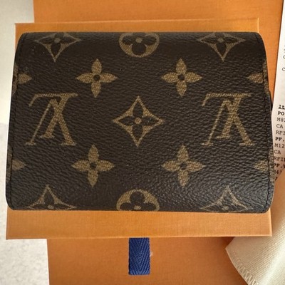 LOUIS VUITTON Monogram Portefeuille Victorine Fuchsia Tri-Fold