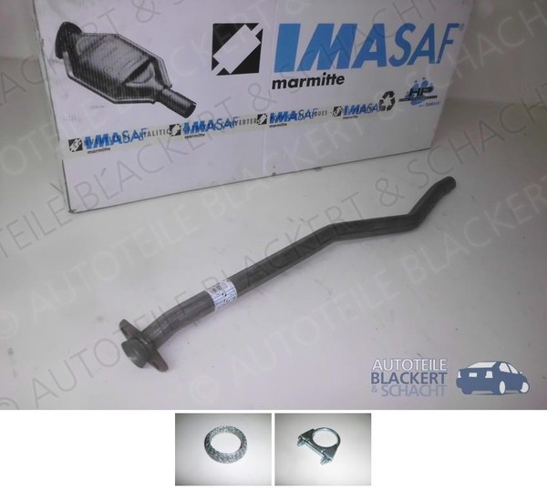 Imasaf Auspuff Hosenrohr für Opel Corsa A 1.3/1.3S/1.4S 44-53KW -10/89-image