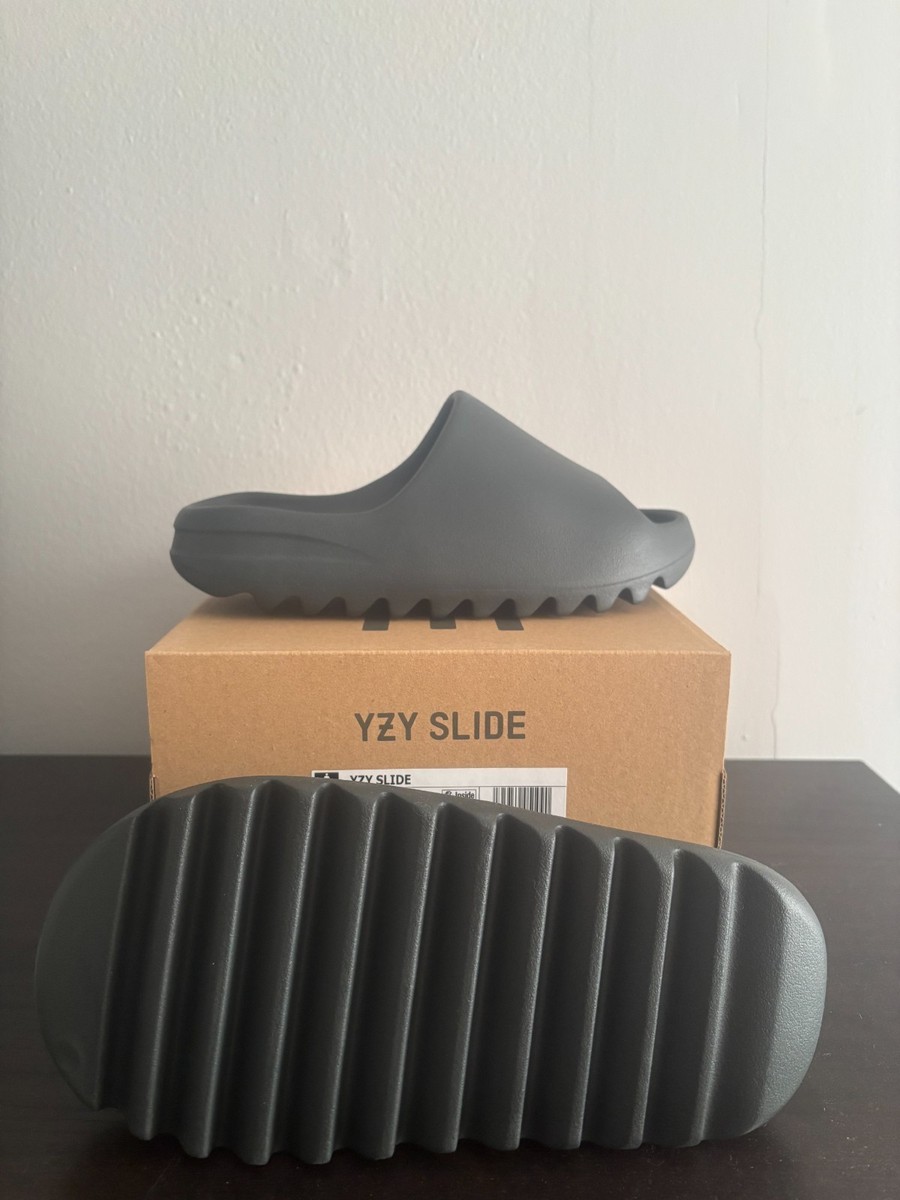 Adidas Yeezy Slide Granite (ID4132) | Sizes 6-13 | 100% AUTHENTIC