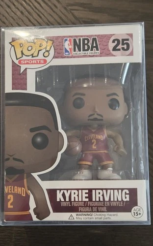 New Funko Pop! #25 NBA Cleveland Cavaliers- Kyrie Irving w/ Protector vaulted