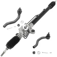 Power Steering Rack and Pinion & Outer Tie Rod for 2003-2007 Honda Accord 4 Cyl