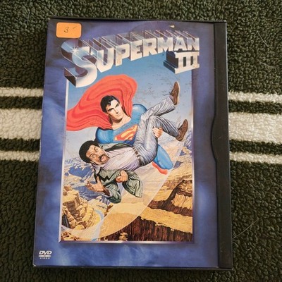 Superman III DVD 1983 Christopher Reeve Richard Pryor Sci-Fi Action Comedy