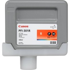 Canon PFI-301R Ink Tank Red in Retail Packaging