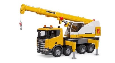 4001702035716 BRUDER SCANIA Super 560R Liebherr Crane Truck BROCK