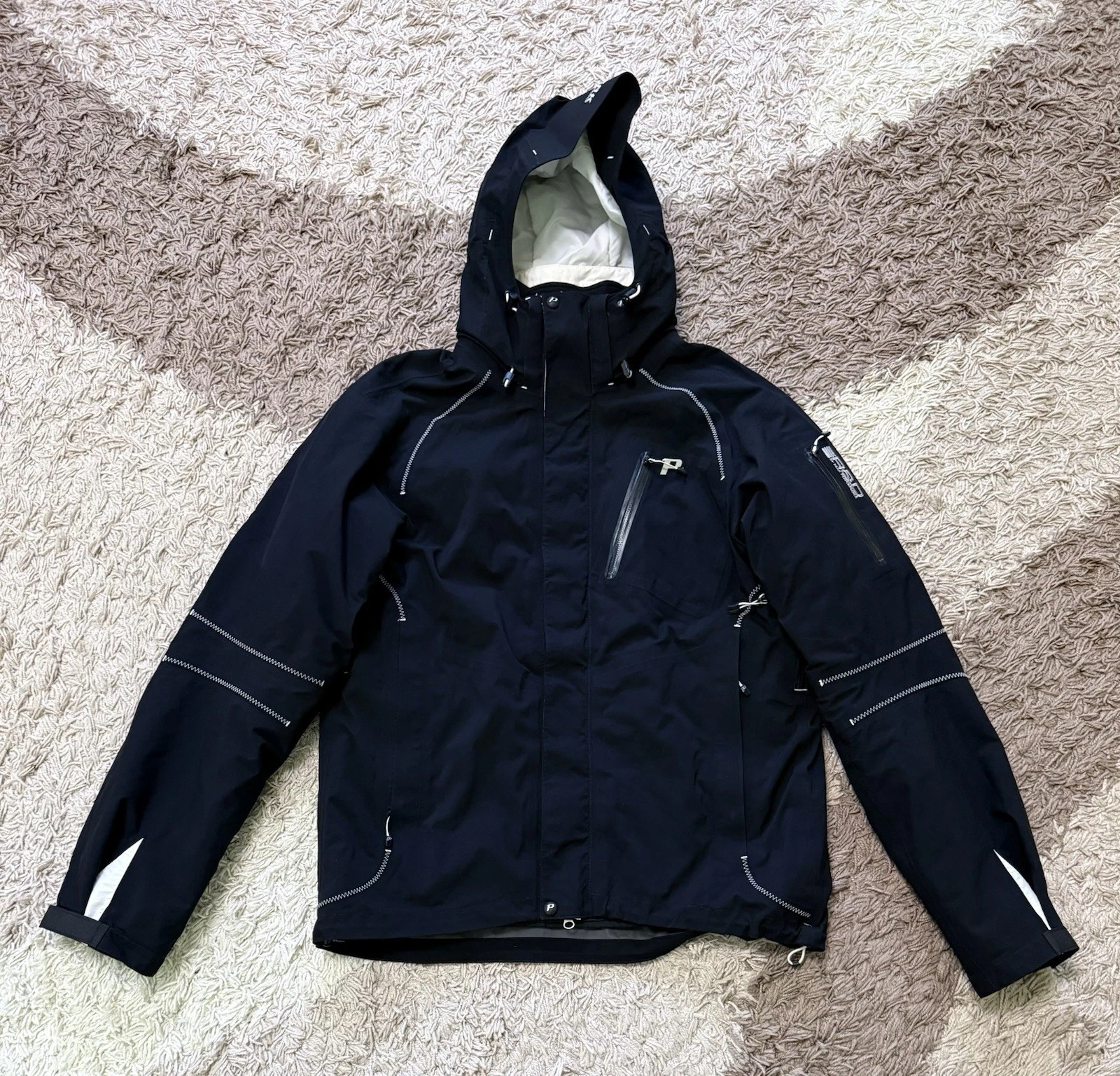 Peak Performance Gore-Tex Ski Jacket 2 in 1 Waterproof Men Size XL